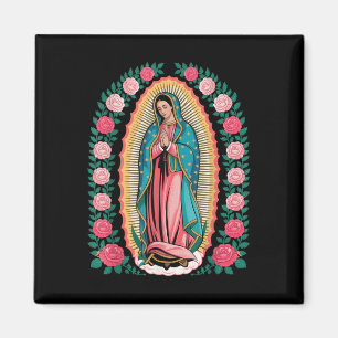 Imã Nossa Senhora De Guadalupe Sant Mary Impressão Cos
