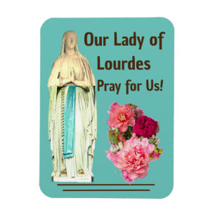 Ímã Nossa Senhora de Lourdes