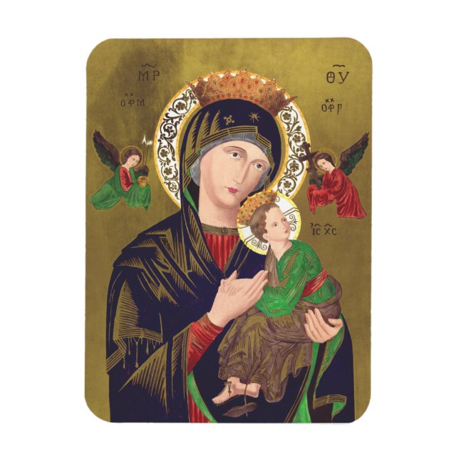 Ímã Nossa Senhora do Perpétuo Socorro (Vertical)
