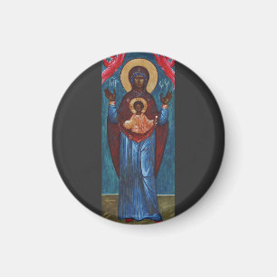 Imã Nossa Senhora do Sinal Impressão de Arte Luz Etern
