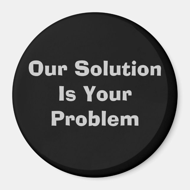 Imã Nossa Solução É Seu Problema (Frente)