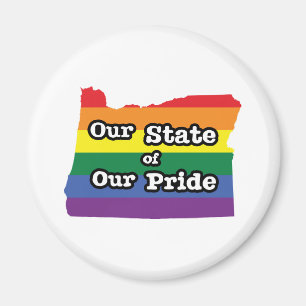 Imã Nosso Estado de Orgulho Oregon