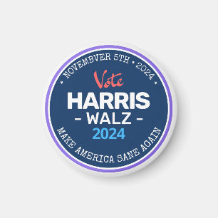 Imã Nosso Make America Sane Novamente Harris Walz 2024