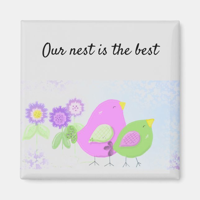 Imã Nosso Ninho É O Melhor (Frente)