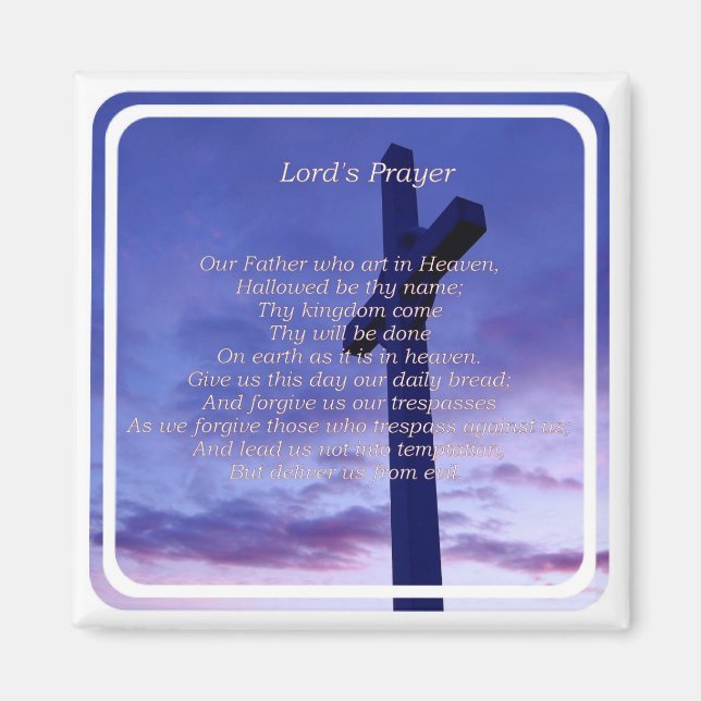 Imã Nosso Pai Magnet (Frente)