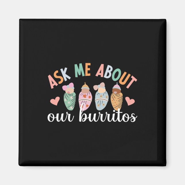 Imã Nossos Burritos Mãe Ba (Frente)