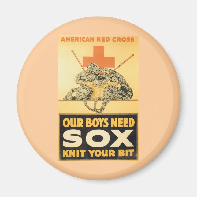 Imã Nossos Meninos Precisam De Sox (Frente)