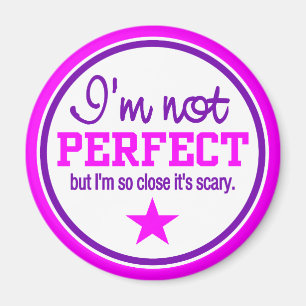 Imã NOT PERFECT magnet - pink / purple