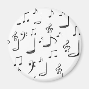 IMÃ NOTAS DA MÚSICA