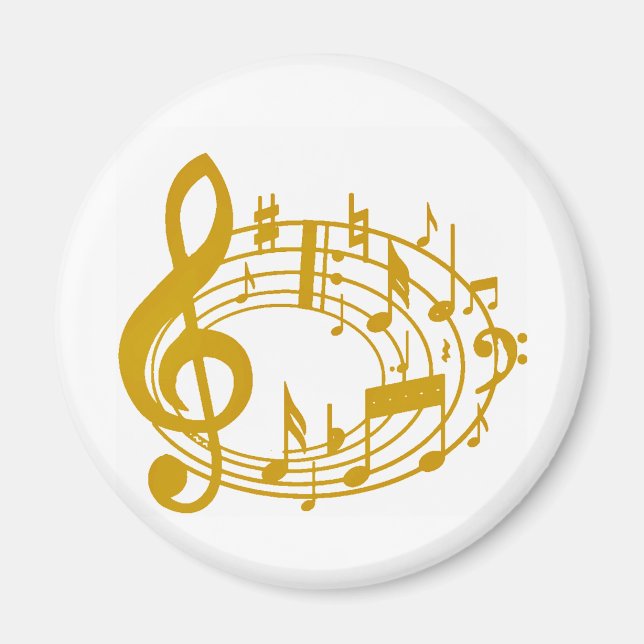 Imã Notas Douradas_ (Frente)