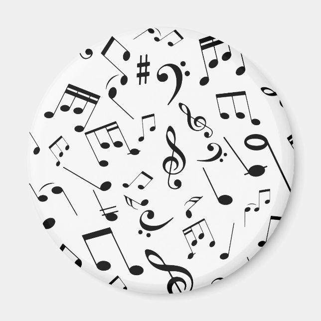 Imã Notas Musicais 3 (Frente)