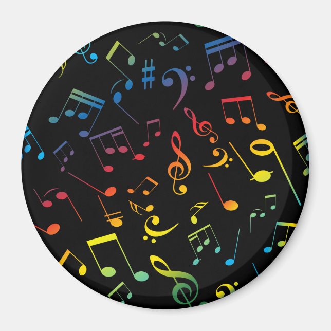 Imã Notas Musicais 5 (Frente)