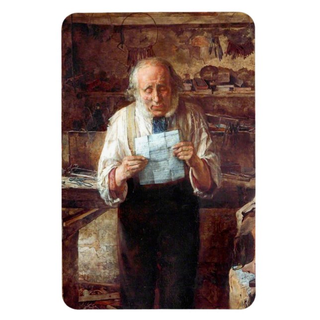 Ímã Notícias do Meu Lado (por James Campbell) (Vertical)