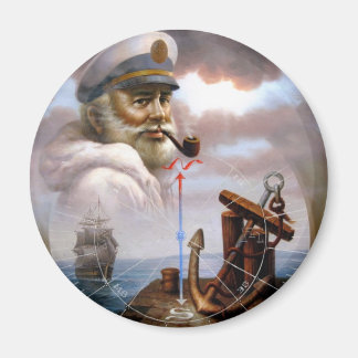 Imã NOTÍCIAS e Mapa Capitão 7 ou Capitão do Mar