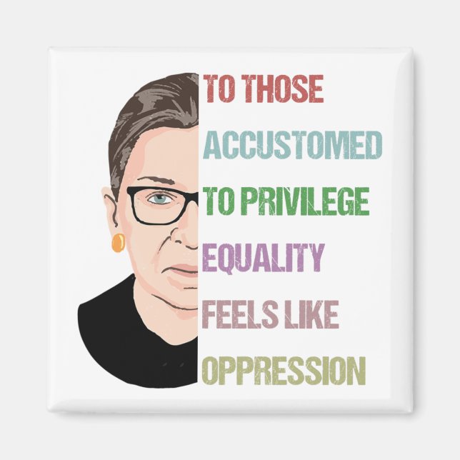 Imã Notorioso Poster RBG, Ruth Bader Ginsburg (Frente)
