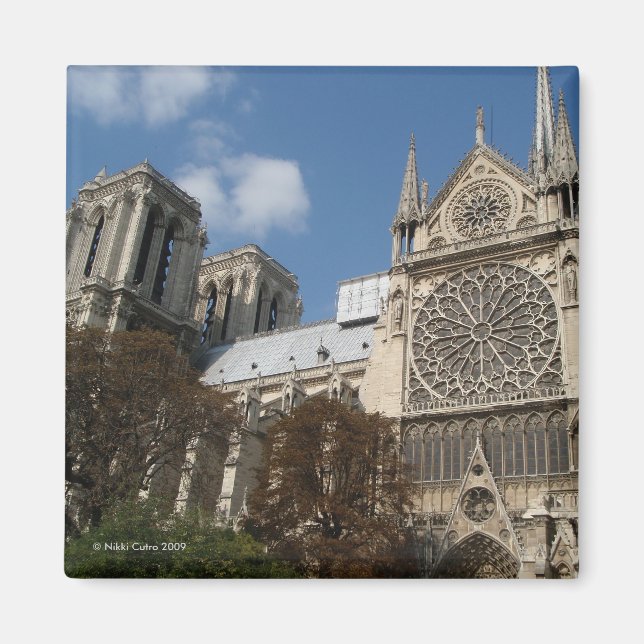 Imã Notre Dame Magnet (Frente)