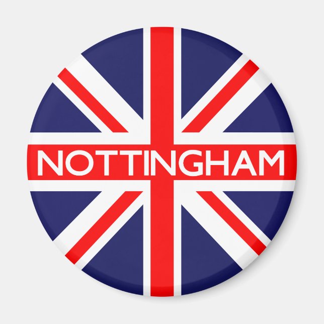 Imã Nottingham UK Flag (Frente)