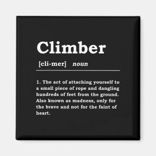 Imã Noun Boulderin Rock Climber Mou