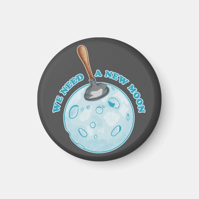 Imã Nova astronomia da lua engraçada (Frente)