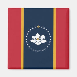 Imã Nova bandeira do Mississípi
