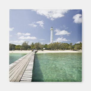 Imã Nova Caledónia, Amedee Islet. Amedee Islet Pier.