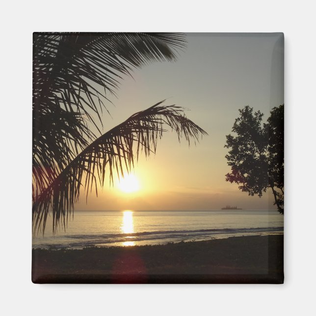 Imã Nova Caledónia, nascer do Sol (Frente)