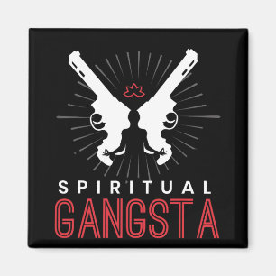 Imã Nova Era Espiritualidade Yoga Gângster Iluminado