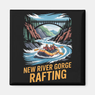 Imã Nova Garganta do Rio Rafando Whitewater Kayak ao a