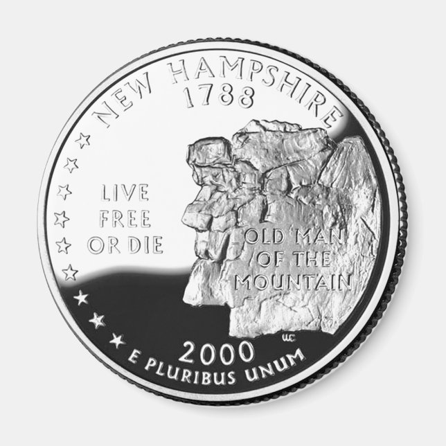 Imã Nova Hampshire (Frente)