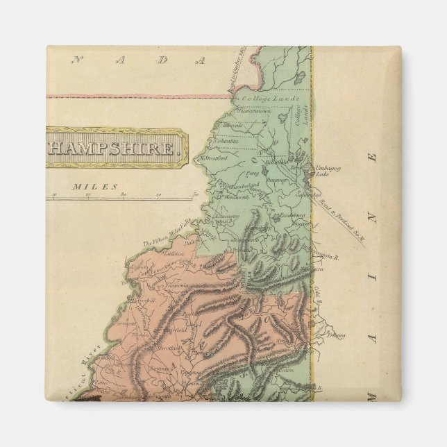 Imã Nova Hampshire 8 (Frente)