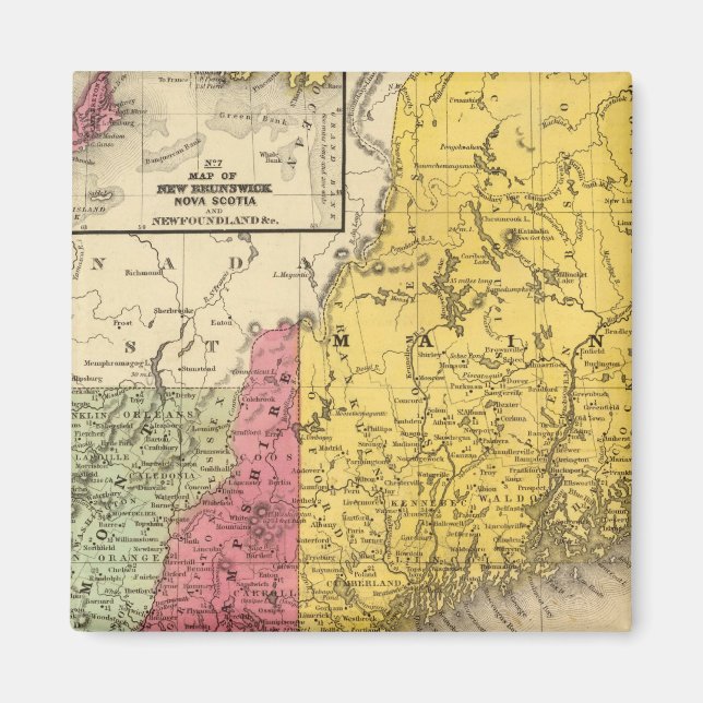 Imã Nova Inglaterra 3 (Frente)