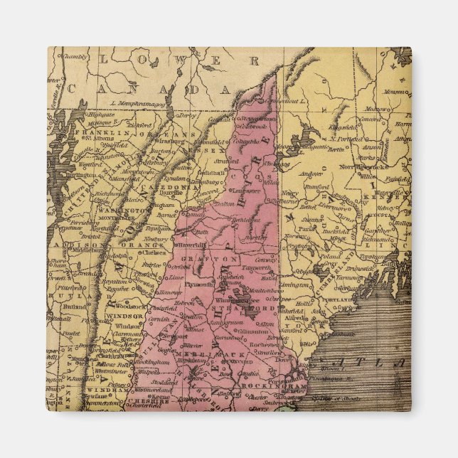 Imã Nova Inglaterra 4 (Frente)