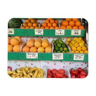 Ímã Nova Iorque de Grocery Sidewalk Stand Fruta da  NY
