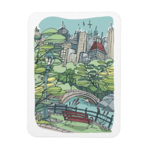 Ímã Nova Iorque do Central Park  , NY