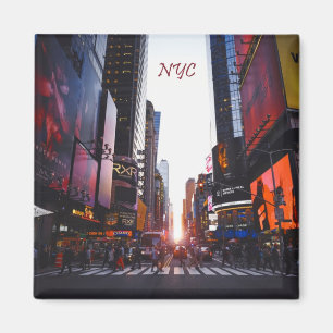 Imã Nova Iorque do Quadrado NYC Times