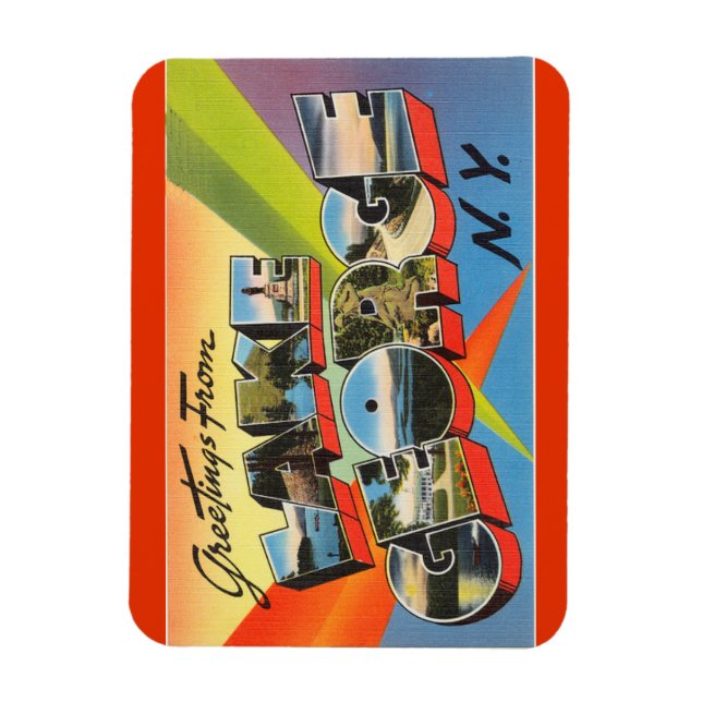 Ímã Nova Iorque, Lago George Magnet (Vertical)