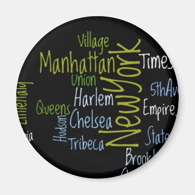 Imã Nova Iorque Magnet (Frente)