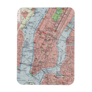 Ímã Nova Iorque, Manhattan, mapa de colheita, imã
