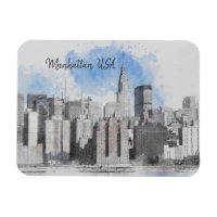 Nova Iorque Manhattan Skyline