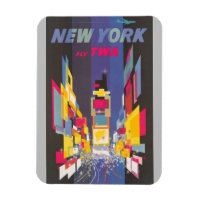 Nova Iorque - Poster de viagens Quadrado do Times