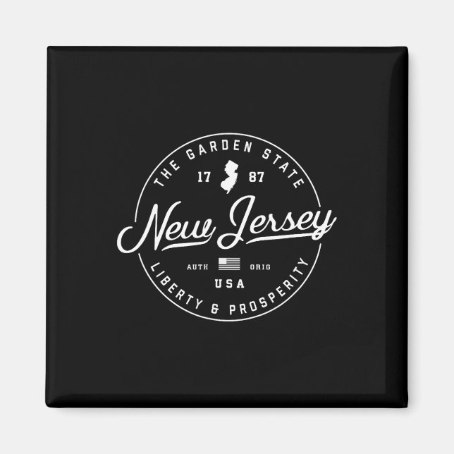 Imã Nova Jersey  (Frente)