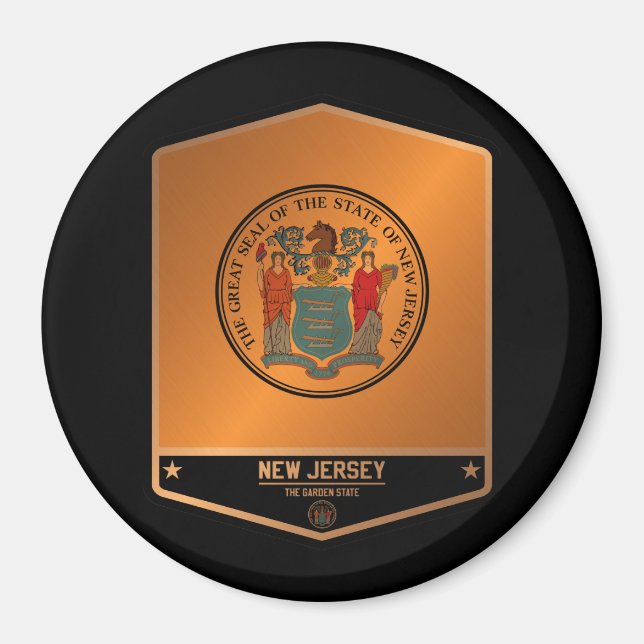 Imã Nova Jersey (Frente)