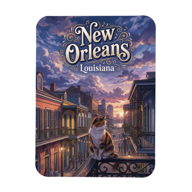 Ímã Nova Orleans EUA (Vertical)