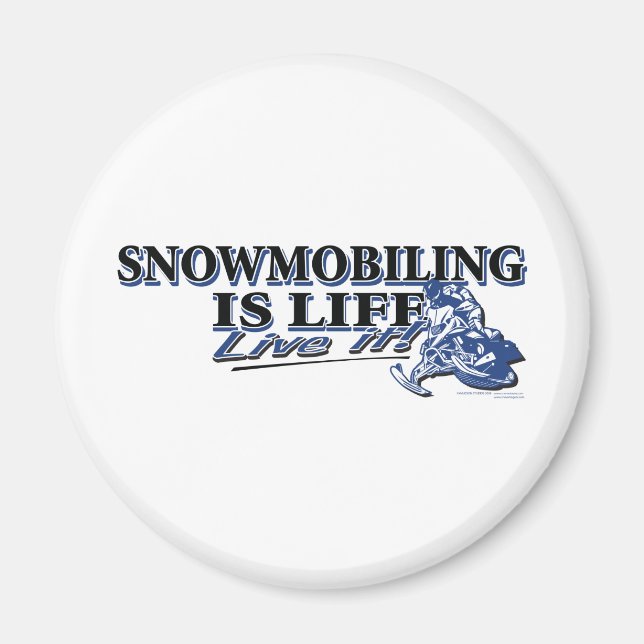 IMÃ NOVA SNOWMOBILING-IS-LIFE-2C (Frente)