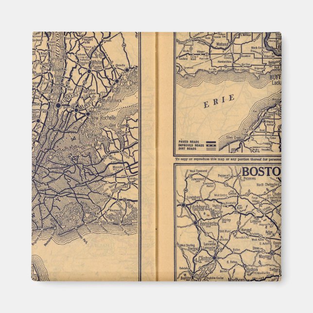 Imã Nova York, Buffalo, Boston (Frente)