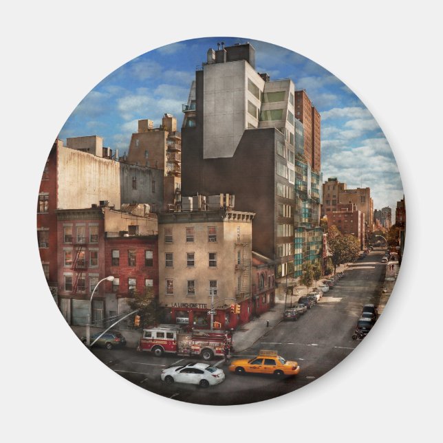 Imã Nova York - Cidade - O canto da 10th Ave & W 18th (Frente)