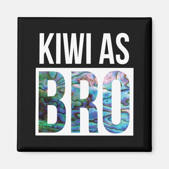 IMÃ NOVA ZEALAND KIWI COMO BRO PAUA (Frente)