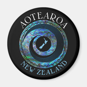 IMÃ NOVA ZEALAND KORU MAP PAUA