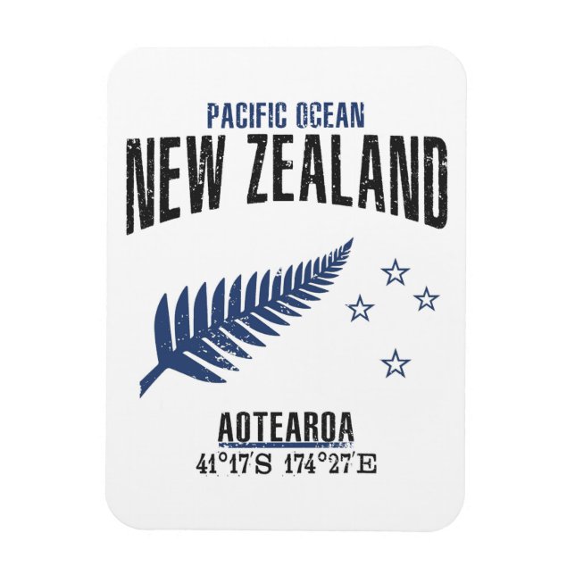 Ímã Nova Zelândia (Vertical)