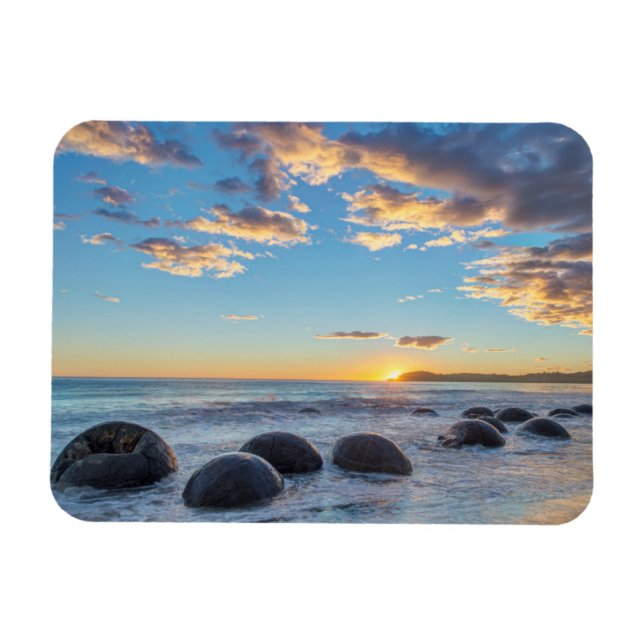 Ímã Nova Zelândia, Ilha do Sul, Bolas de Moeraki (Horizontal)